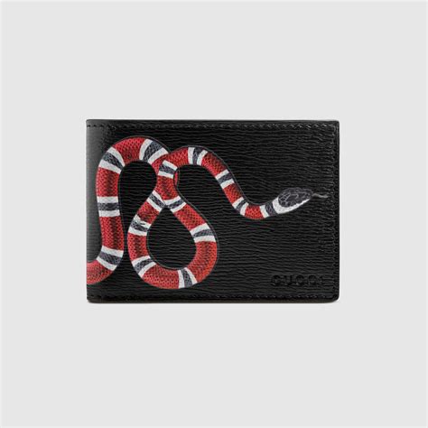 gucci space snake print|gucci wallet snake original.